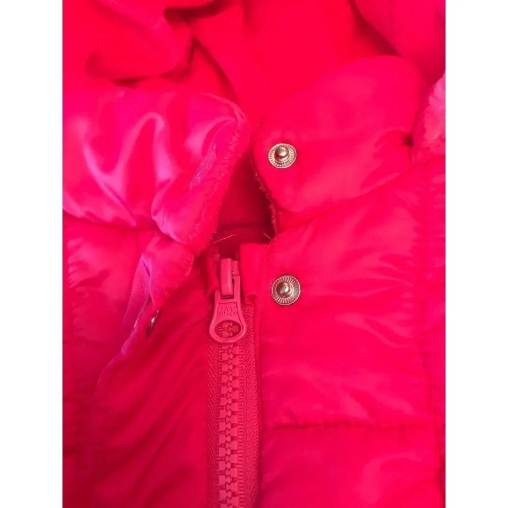 Oshkosh pink puffer winter fall jacket kids girls toddler 2T